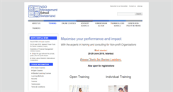 Desktop Screenshot of ngomanager.org
